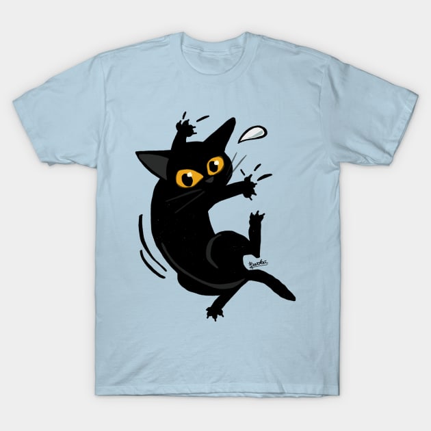 Curtain T-Shirt by BATKEI